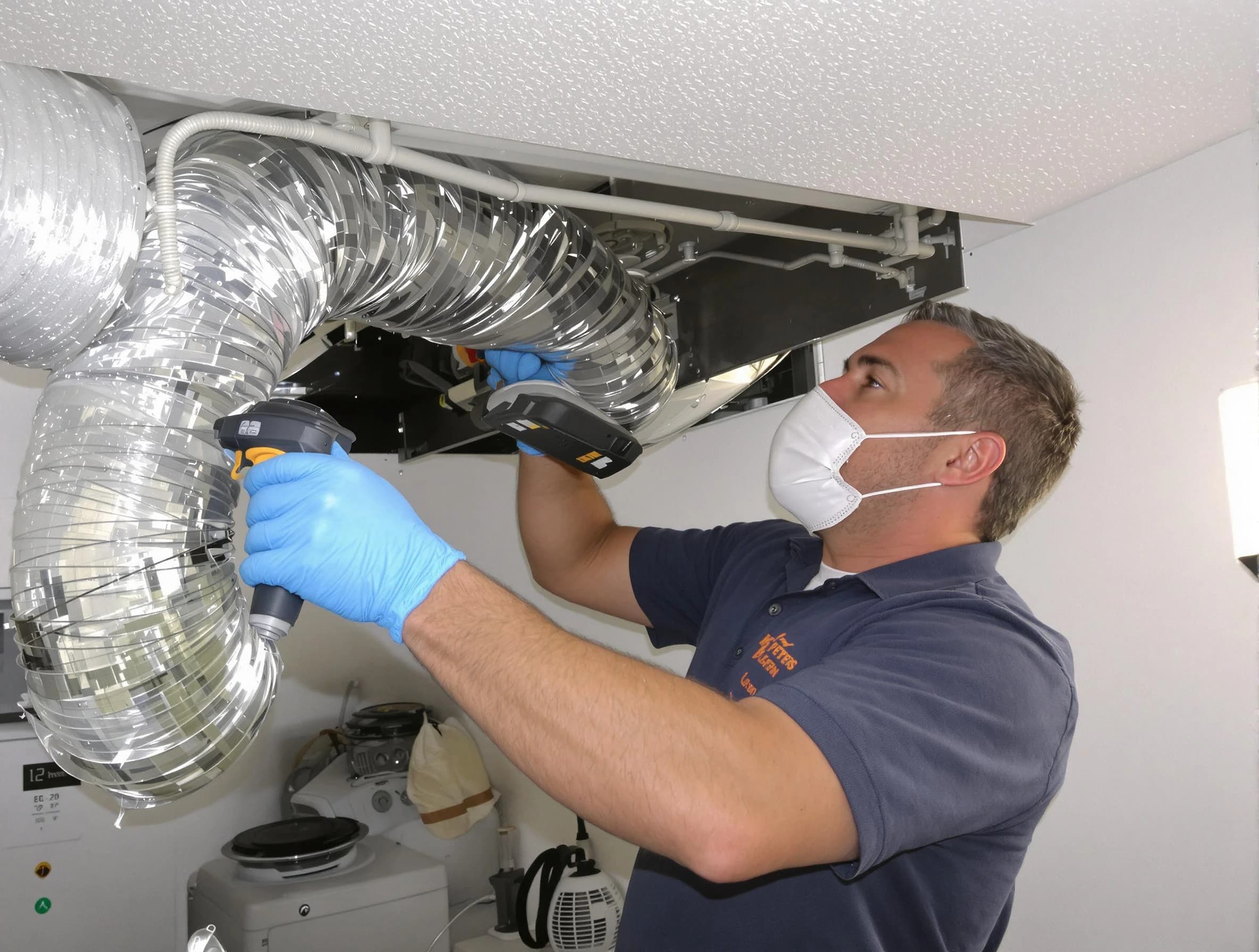 Cranberry Dryer Vent Cleaning professional performing thorough residential dryer vent cleaning in Cranberry