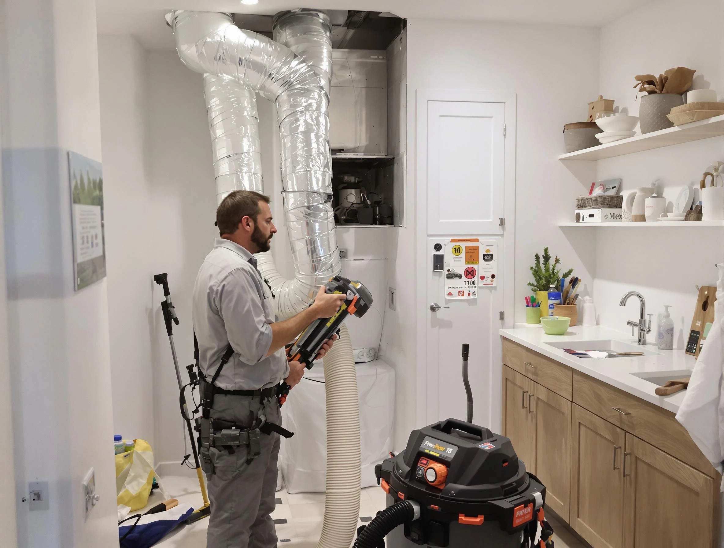 Clogged Dryer Vent Cleaning in Cranberry