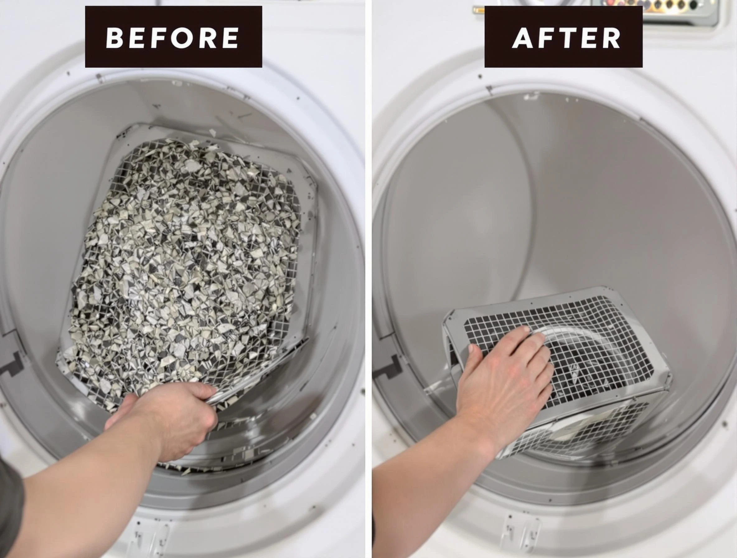 Professional lint trap cleaning by Cranberry Dryer Vent Cleaning in Cranberry