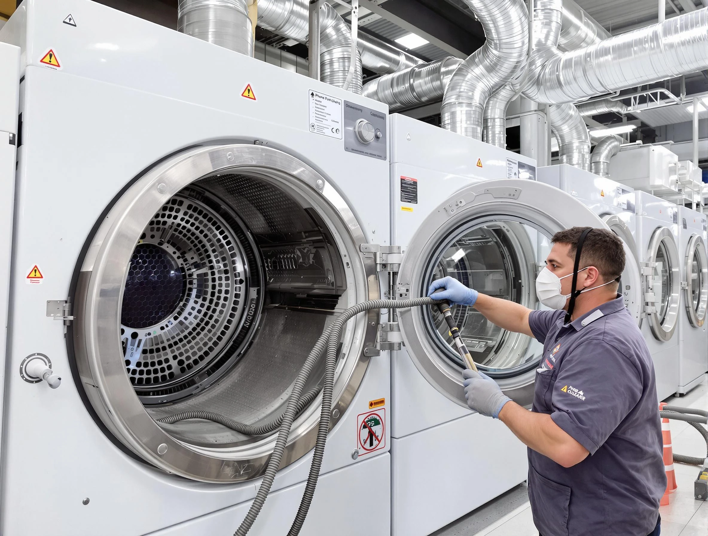 Industrial-grade dryer vent cleaning by Cranberry Dryer Vent Cleaning in Cranberry